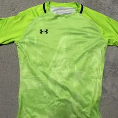 Under Armour HEATGEAR 蛍光グリーンシャツ SM