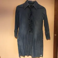 デニムワンピース シャツワンピース 美品