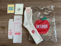 【新品・ショッパー付き・送料無料】MSMR 靴下 ソックス 韓国