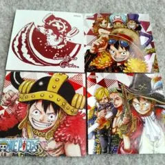 ワンピース ナツコミステッカー 4枚セット