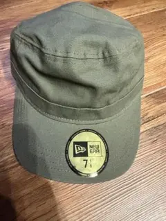 新品未使用　ニューエラ　NEWERAワークキャップ　71/8 オリーブ