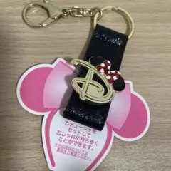 【新品】ディズニーランド　カチューシャホルダー ブラックラメ　ミニーマウス