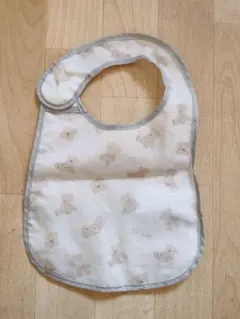 ジェラピケ　くま　お食事エプロン