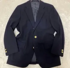 Jpressネイビー ウール テーラードジャケット