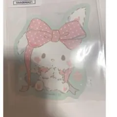 サンリオ　ステッカー　ウィッシュミーメル