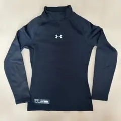 UNDER ARMOUR 黒 YMDアンダーシャツ　秋・冬用
