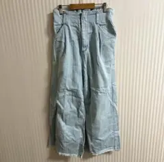 heather ヘザー　ワイドパンツ　デニムパンツ