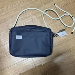 未使用】コブクロ 九月八日 ドローストリングバッグ グレー 巾着バッグ