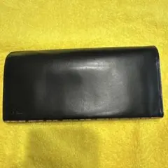ポールスミス 長財布 マルチストライプ 黒 紫 レザー ロゴ刻印のサムネイル