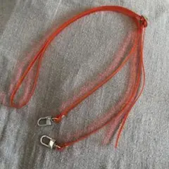 【新品未使用】 niko and... スマホショルダーストラップ 赤