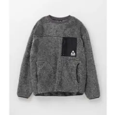 美品！！【別注限定展開】GERRY ボアフリースクルーネック グレー L