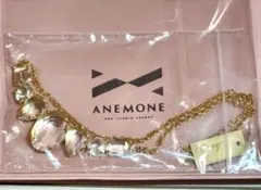ANEMONE(アネモネ) ビジューネックレス クリア ゴールド
