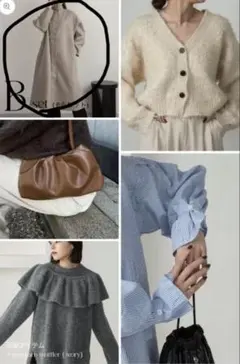 stand neck long coat(Mocha)のサムネイル