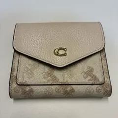 COACH 二つ折り財布 ホースアンドキャリッジ