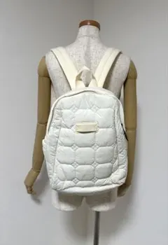 キルティングリュック アイボリー　新品未使用