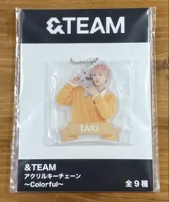 &TEAM アクリルキーチェーン Colorful TAKI