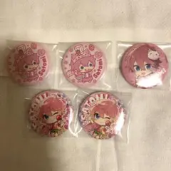 さとみくん　缶バッチ