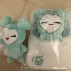 TWICE おふとん リール パスケース ミナ ミブリー マスコットGIGO