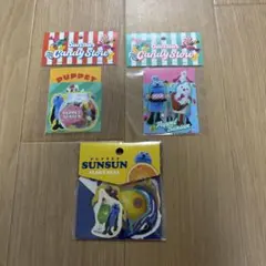 パペットスンスン シール ステッカー セット キャンディストア