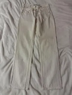 00s VICKY flare pants y2k grunge white - メルカリ