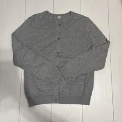 UNIQLO ユニクロ キッズ カーディガン グレー 140
