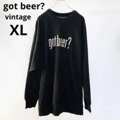 got beer？ スウェット USA ヴィンテージ XL 刺繍 リバース
