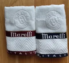 更にお値下げ！Marelli フェイスタオル 2枚セットのサムネイル