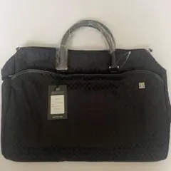 【未使用_定価3.3万】DAKS ダックス2WAY旅行/ビジネスバッグ黒 日本製のサムネイル