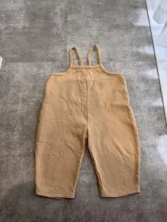 OZ ベージュオーバーオール 100cm