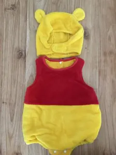 プーさんの着ぐるみ（赤・黄色）95cm以下