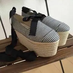 新品merryjenny/厚底エスパドリーユのサムネイル