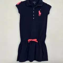 Polo Ralph Lauren ネイビー ワンピース S (7)