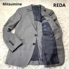 【極美品】ミツミネ REDA 高級生地 テーラードジャケット グレー A4のサムネイル