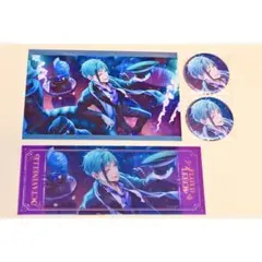 ツイステ アニプレックス 寮服 クリカ ポスカ 缶バッジ フロイド リーチ
