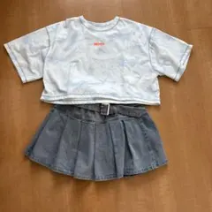 レピピ　Ｔシャツ、プリーツスカート、セット売り