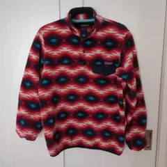【美品】patagonia フリース レディース M ネイティブ 総柄 シンチラ