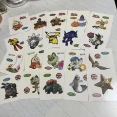 ポケモンパン★記念色々デコキャラシール２０枚セット