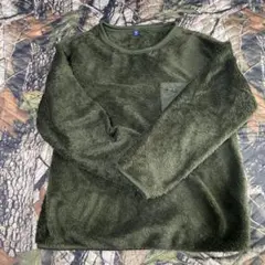 UNIQLO オリーブグリーン フリースジャケット 140