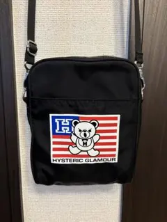 HYSTERIC GLAMOUR ファイヤーベア ショルダーバッグ レザー HYSTERIC GLAMOUR（ヒステリックグラマー）の「FIRE BEAR ショルダー