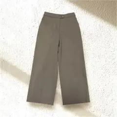 NATURALBEAUTYBASIC [洗える]ボタンポイントストレートパンツ