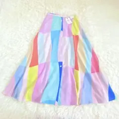 tnewties 新しく買ったスケートシューズ フレアロングスカート S