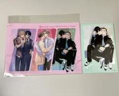 寺野くんと熊崎くん 依子 コミコミスタジオ クリアファイル ポストカード