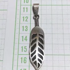 ヴィンテージ】1 OF A KIND シルバーペンダントトップ 大麻草 10g