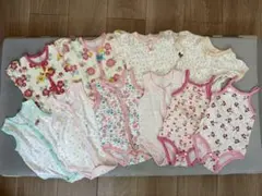 ベビー肌着 前開きロンパース まとめ売り 70サイズ