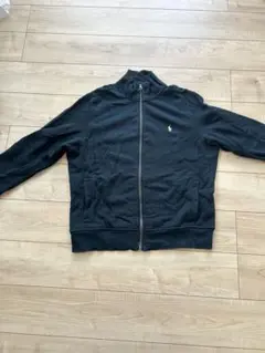 Polo Ralph Lauren XL ブラックダブルジップ　スウェット