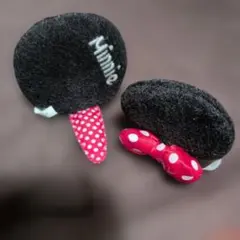 ミニーマウス ヘアクリップ　ディズニーリゾート