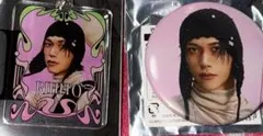 INI 池﨑理人　POPUP 缶バッジ　アクリルキーホルダー