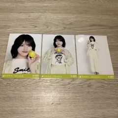 乃木坂46 生写真 林瑠奈 広島 ver. コーデ コンプ 3枚 - メルカリ