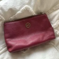 Michael Kors マイケルコース ポーチ 赤