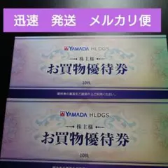 ヤマダ電機 株主様お買物優待券　10,000円分